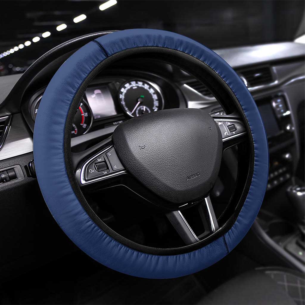 Finland Hockey Steering Wheel Cover Suomi Leijonat Mascot - Wonder Print Shop