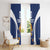 Custom Finland Hockey Window Curtain Suomi Leijonat Mascot - Wonder Print Shop