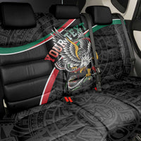 Mexico Eagle Spirit Personalized Back Car Seat Cover Ancient Aztec Pattern - Wonder Print Shop