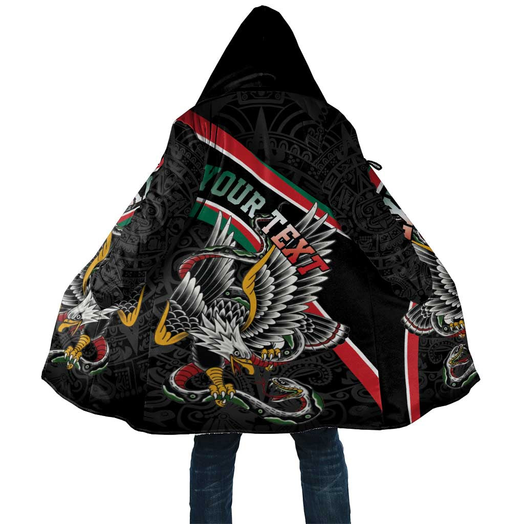 Mexico Eagle Spirit Personalized Cloak Ancient Aztec Pattern - Wonder Print Shop