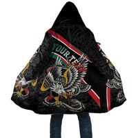 Mexico Eagle Spirit Personalized Cloak Ancient Aztec Pattern - Wonder Print Shop