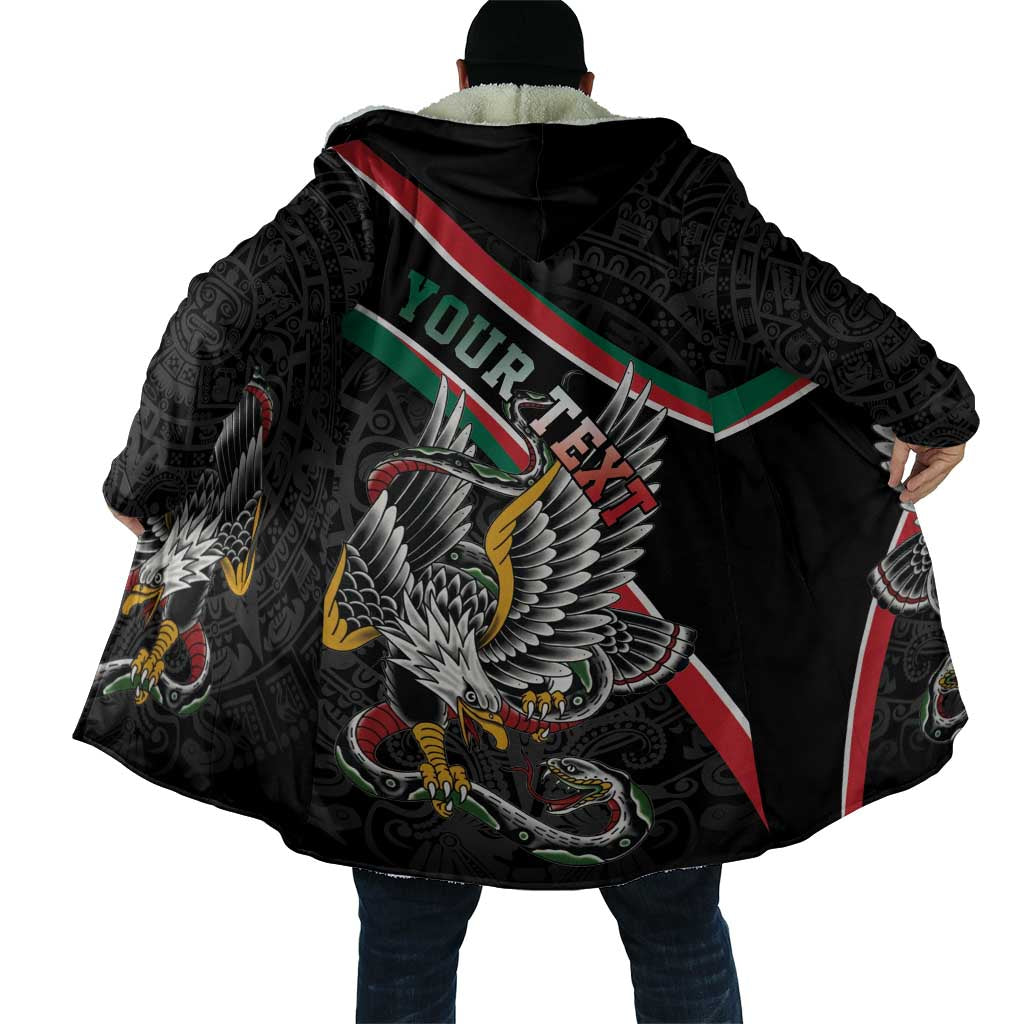 Mexico Eagle Spirit Personalized Cloak Ancient Aztec Pattern - Wonder Print Shop