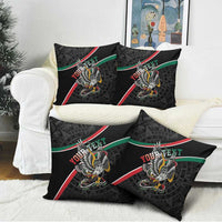 Mexico Eagle Spirit Personalized Pillow Cover Ancient Aztec Pattern - Wonder Print Shop