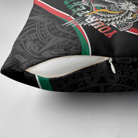Mexico Eagle Spirit Personalized Pillow Cover Ancient Aztec Pattern - Wonder Print Shop