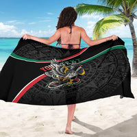 Mexico Eagle Spirit Personalized Sarong Ancient Aztec Pattern - Wonder Print Shop