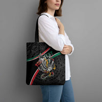 Mexico Eagle Spirit Personalized Tote Bag Ancient Aztec Pattern - Wonder Print Shop