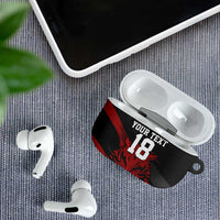 Custom South Korea Football AirPods Case Taegeuk Warriors Spirit - Wonder Print Shop