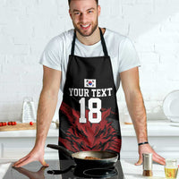 Custom South Korea Football Apron Taegeuk Warriors Spirit - Wonder Print Shop