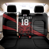 Custom South Korea Football Back Car Seat Cover Taegeuk Warriors Spirit - Wonder Print Shop