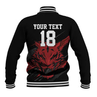 Custom South Korea Football Baseball Jacket Taegeuk Warriors Spirit - Wonder Print Shop