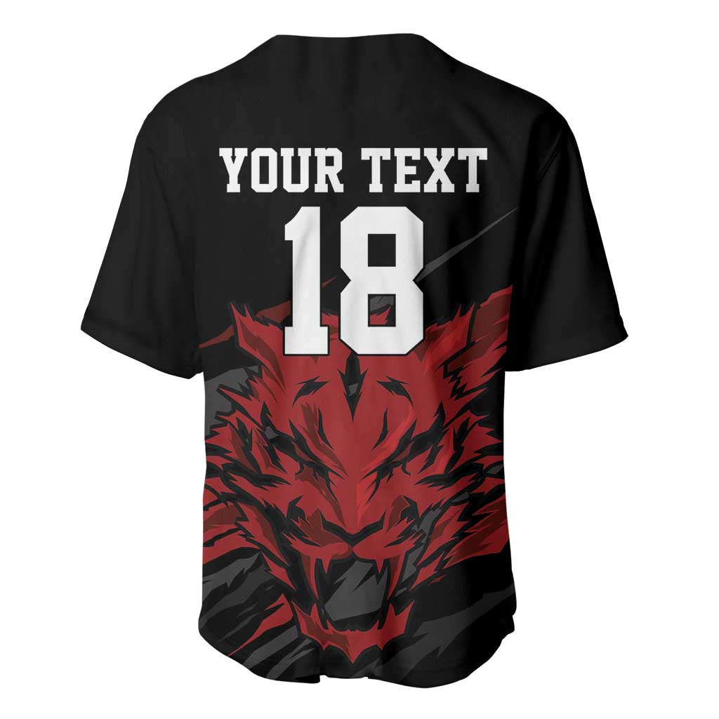 Custom South Korea Football Baseball Jersey Taegeuk Warriors Spirit - Wonder Print Shop