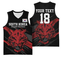 Custom South Korea Football Basketball Jersey Taegeuk Warriors Spirit - Wonder Print Shop