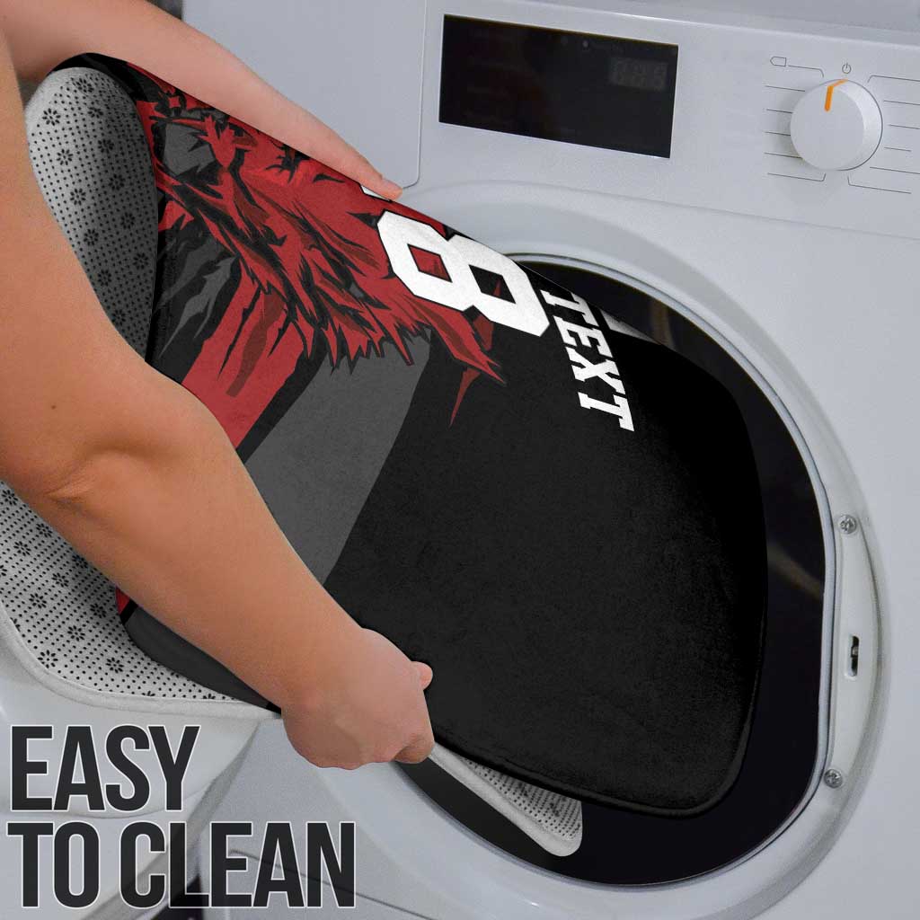 Custom South Korea Football Bathroom Set Taegeuk Warriors Spirit - Wonder Print Shop