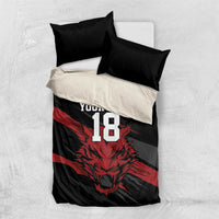 Custom South Korea Football Bedding Set Taegeuk Warriors Spirit - Wonder Print Shop