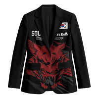 Custom South Korea Football Blazer Taegeuk Warriors Spirit - Wonder Print Shop