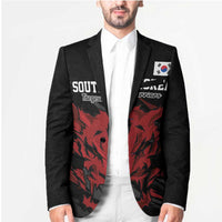Custom South Korea Football Blazer Taegeuk Warriors Spirit - Wonder Print Shop