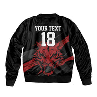 Custom South Korea Football Bomber Jacket Taegeuk Warriors Spirit - Wonder Print Shop