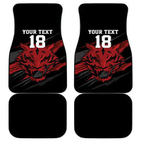 Custom South Korea Football Car Mats Taegeuk Warriors Spirit - Wonder Print Shop