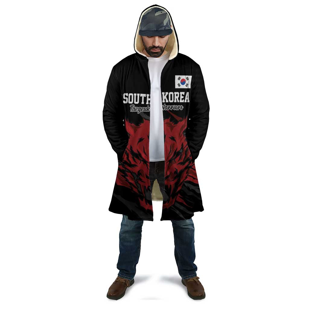 Custom South Korea Football Cloak Taegeuk Warriors Spirit - Wonder Print Shop