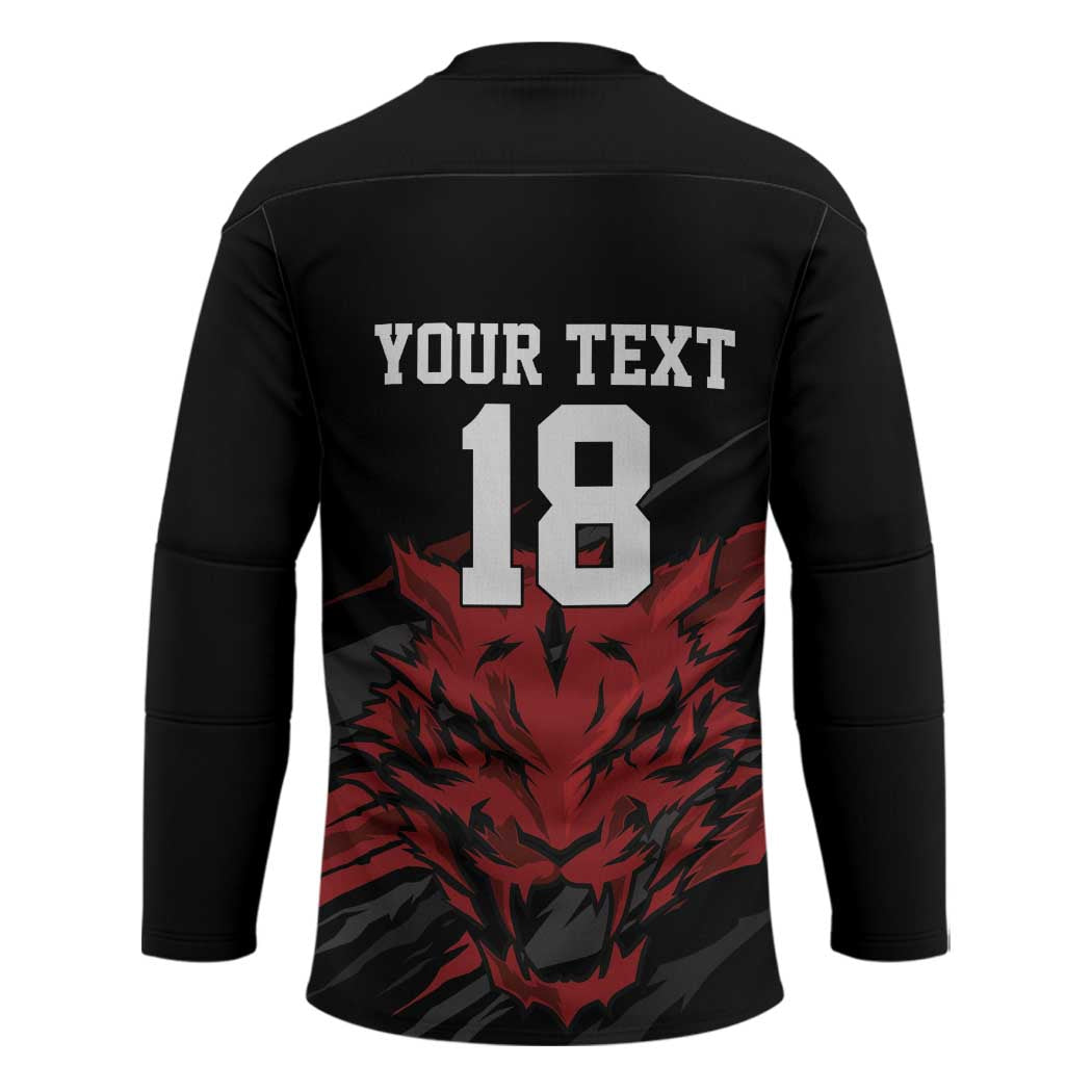 Custom South Korea Football Hockey Jersey Taegeuk Warriors Spirit - Wonder Print Shop