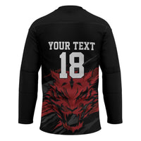 Custom South Korea Football Hockey Jersey Taegeuk Warriors Spirit - Wonder Print Shop