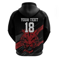 Custom South Korea Football Hoodie Taegeuk Warriors Spirit - Wonder Print Shop