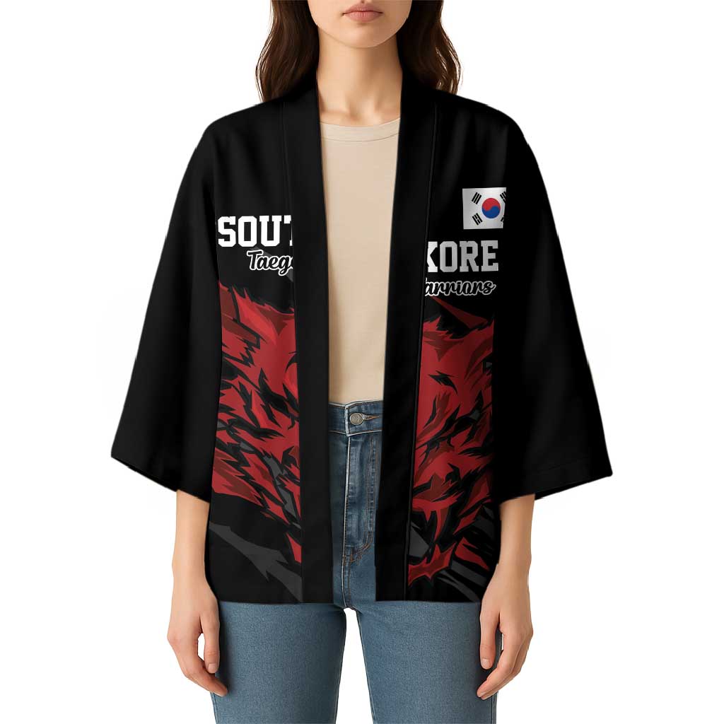 Custom South Korea Football Kimono Taegeuk Warriors Spirit - Wonder Print Shop