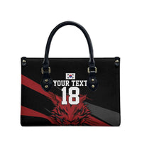 Custom South Korea Football Leather Bag Taegeuk Warriors Spirit - Wonder Print Shop