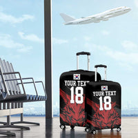 Custom South Korea Football Luggage Cover Taegeuk Warriors Spirit - Wonder Print Shop