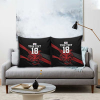 Custom South Korea Football Pillow Cover Taegeuk Warriors Spirit - Wonder Print Shop