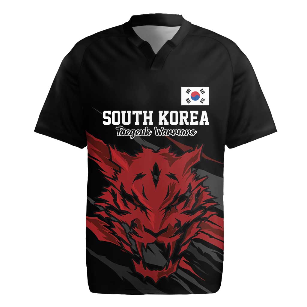 Custom South Korea Football Rugby Jersey Taegeuk Warriors Spirit - Wonder Print Shop