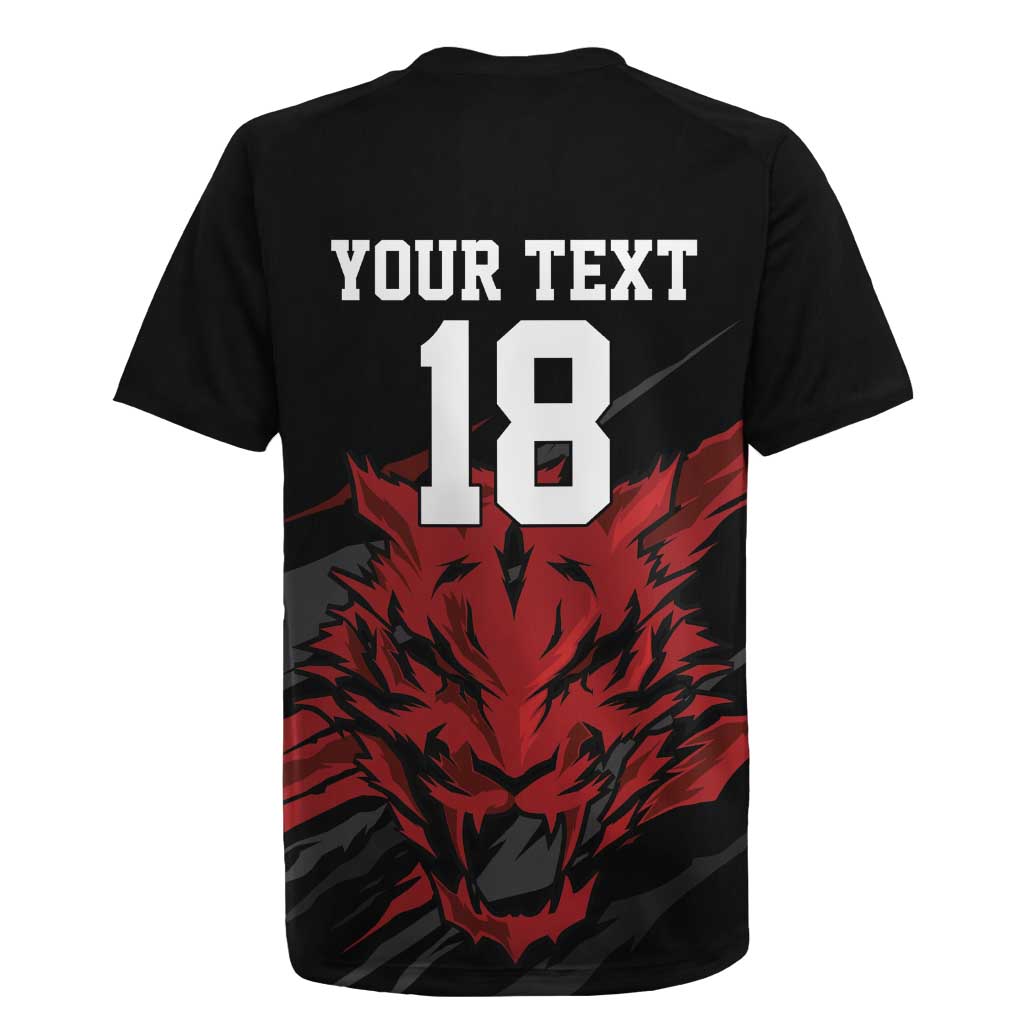Custom South Korea Football Rugby Jersey Taegeuk Warriors Spirit - Wonder Print Shop
