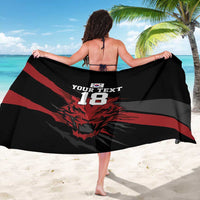 Custom South Korea Football Sarong Taegeuk Warriors Spirit - Wonder Print Shop