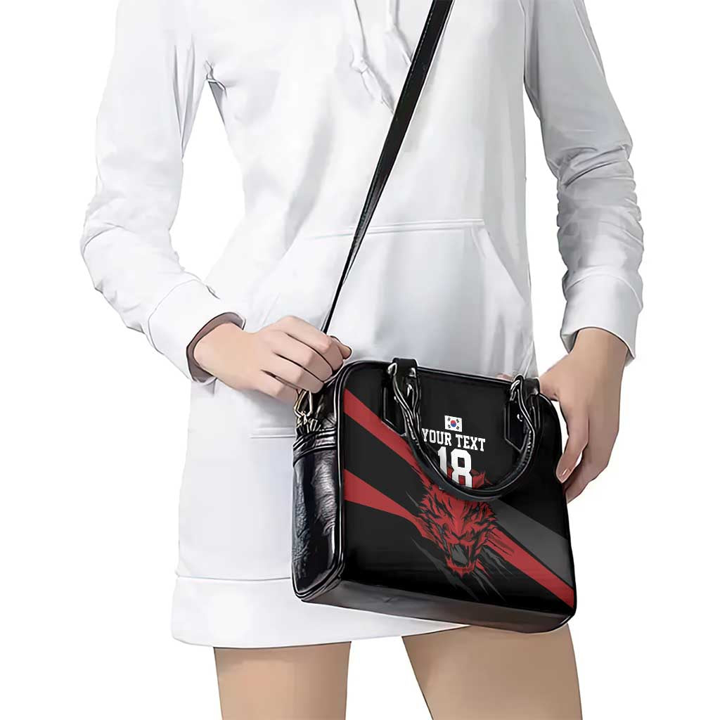 Custom South Korea Football Shoulder Handbag Taegeuk Warriors Spirit - Wonder Print Shop
