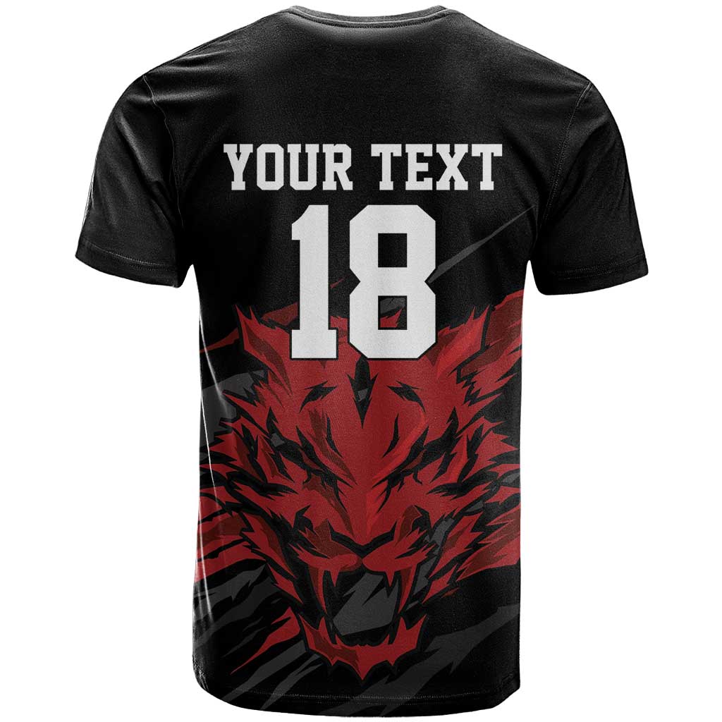 Custom South Korea Football T Shirt Taegeuk Warriors Spirit - Wonder Print Shop
