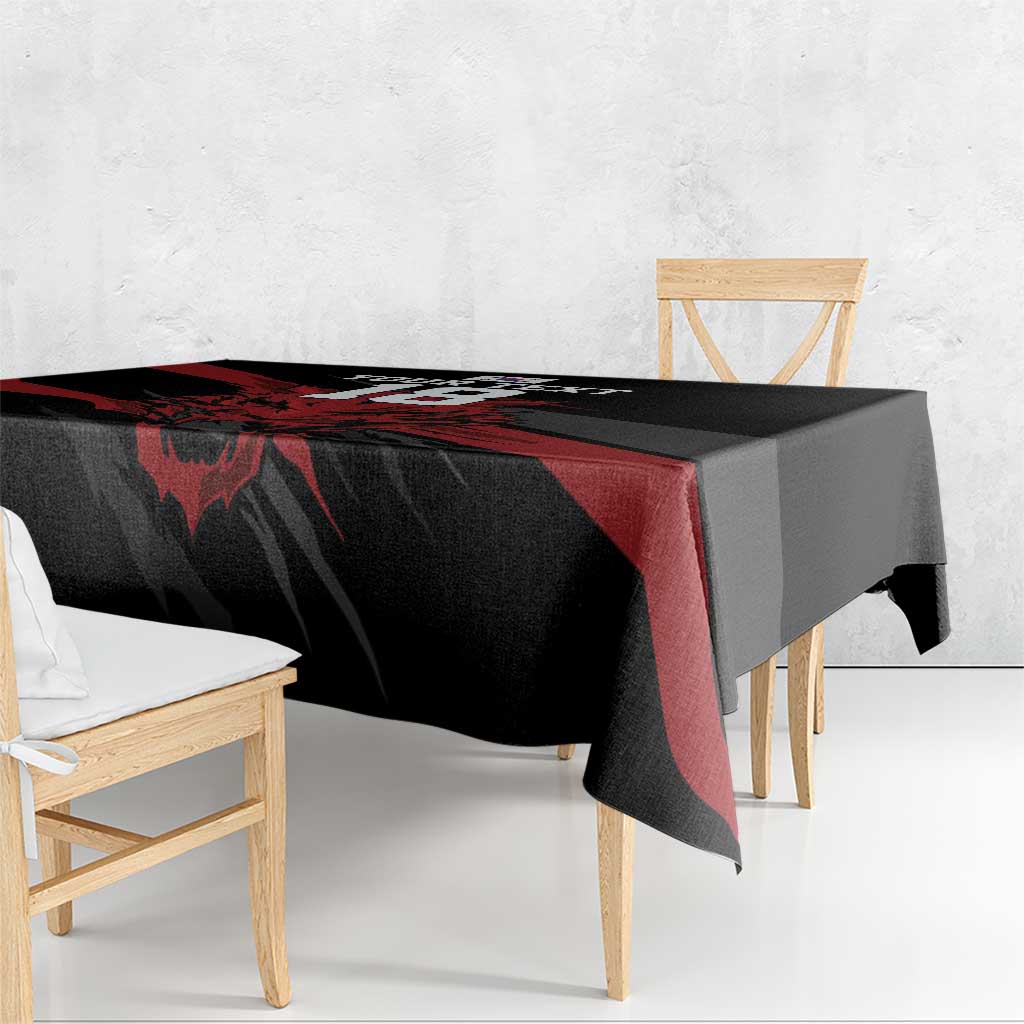 Custom South Korea Football Tablecloth Taegeuk Warriors Spirit - Wonder Print Shop