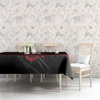 Custom South Korea Football Tablecloth Taegeuk Warriors Spirit - Wonder Print Shop