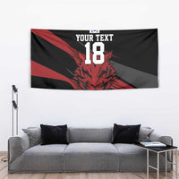 Custom South Korea Football Tapestry Taegeuk Warriors Spirit - Wonder Print Shop
