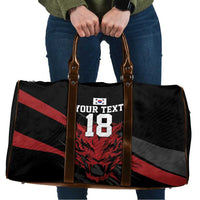 Custom South Korea Football Travel Bag Taegeuk Warriors Spirit - Wonder Print Shop