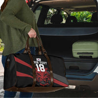 Custom South Korea Football Travel Bag Taegeuk Warriors Spirit - Wonder Print Shop