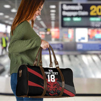 Custom South Korea Football Travel Bag Taegeuk Warriors Spirit - Wonder Print Shop