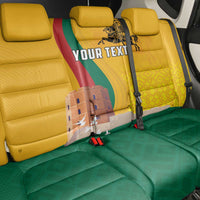 Personalized Lithuania Independence Restoration Day Back Car Seat Cover Gediminas Tower Flag Style
