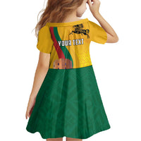 Personalized Lithuania Independence Restoration Day Family Matching Long Sleeve Bodycon Dress and Hawaiian Shirt Gediminas Tower Flag Style