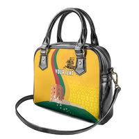 Personalized Lithuania Independence Restoration Day Shoulder Handbag Gediminas Tower Flag Style