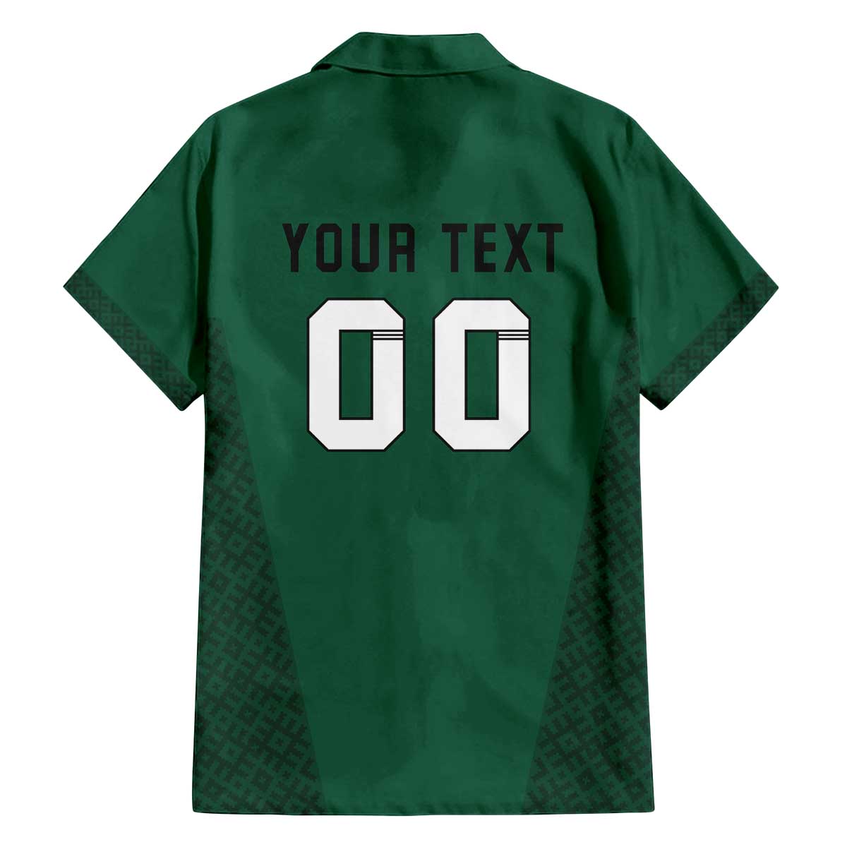 Custom Lithuania Football Family Matching Off The Shoulder Long Sleeve Dress and Hawaiian Shirt Vytis Lithuanian Lietuva Green Version