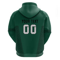 Custom Lithuania Football Hoodie Vytis Lithuanian Lietuva Green Version