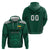 Custom Lithuania Football Hoodie Vytis Lithuanian Lietuva Green Version