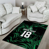 Custom Nigeria Football Area Rug Super Eagles Power