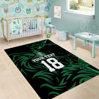 Custom Nigeria Football Area Rug Super Eagles Power