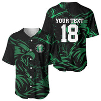 Custom Nigeria Football Baseball Jersey Super Eagles Power